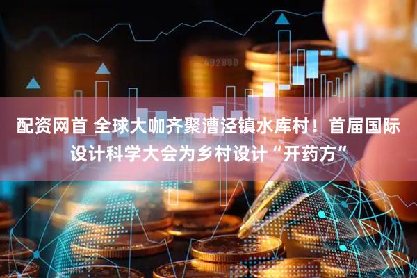 配资网首 全球大咖齐聚漕泾镇水库村！首届国际设计科学大会为乡村设计“开药方”